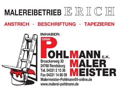 Malereibetrieb Erich - Dirk Pohlmann